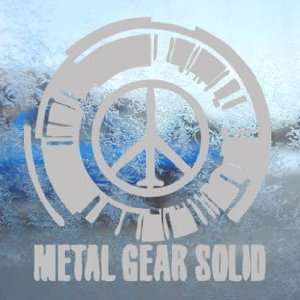  Metal Gear Solid Gray Decal PS3 Snake Truck Window Gray 