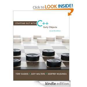 Starting Out with C++ Early Objects (7th Edition) Tony Gaddis, Judy 