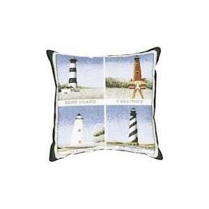  Outer Banks Lighthouses Decorative Accent Throw Pillow 17 