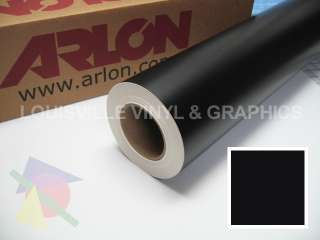 Roll 24 X 10 Black Matte Arlon 5000 Sign Cutting Vinyl  