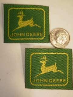 JOHN DEERE Embroidered PATCHES Rare Vintage FREE S/H  