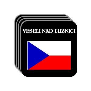 Czech Republic   VESELI NAD LUZNICI Set of 4 Mini Mousepad Coasters