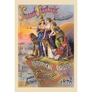 poster printed on 20 x 30 stock. Frank Leslies Illustrated Historical 