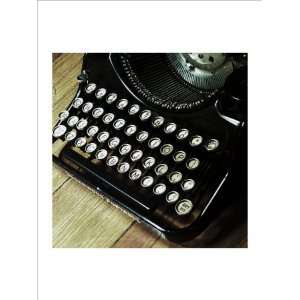  American Antiques Typewriter Giclee Poster Print by 