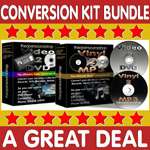 Video 2 DVD & Vinyl 2  Conversion Bundle Kit