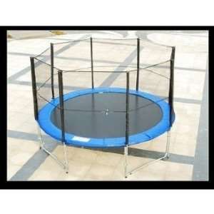  Aosom 8 Trampoline with Safety Net Enclosure Combo 