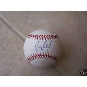  Autographed Hanley Ramirez Baseball   Official Ml Sports 