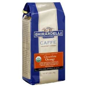  Ghirardelli, Coffee Grnd Choc Orange, 12 OZ (Pack of 6 