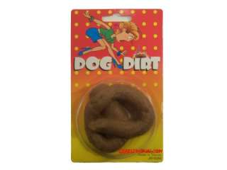 FAKE DOG POOP Prank Prop Joke Funny Stink Bomb Crap Gag Gift ~ LOOKS 