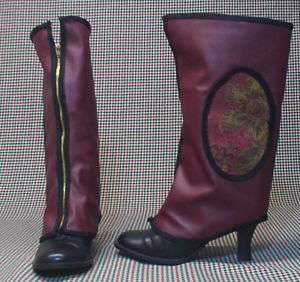 Gothic Victorian Vamp Steampunk SPATS Fits all  