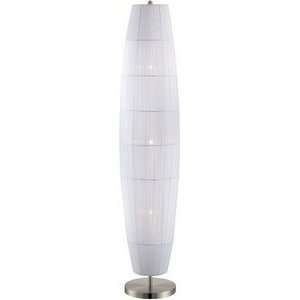  Lite Source LS 81270PS/WHT Parvati Floor Lamp