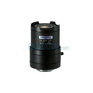  [T4Z2813CS IR] Computar Lens, 1/3 2.8 12mm Wide, Manual 