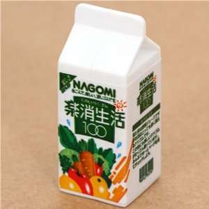 vegetable juice eraser from Japan by Iwako