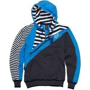  Fox Racing Vector Berzerker Zip Up Hoody   12/Black 