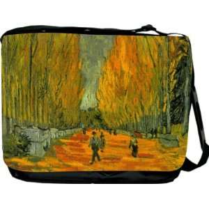 RikkiKnight Van Gogh Art Alyscamps Messenger Bag   Book 