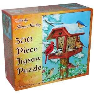  Art by Jane Maday 300 Piece Jigsaw Puzzle   Winter 