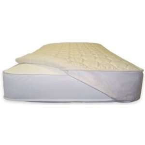 Naturepedic Organic Cotton Quilted Mattress Topper   Full 