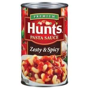 Hunts Premiun Zesty & Spicy Pasta Sauce 26 oz  Grocery 