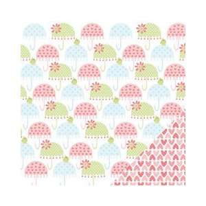 April Showers Double Sided Paper 12X12 Umbrella Perch