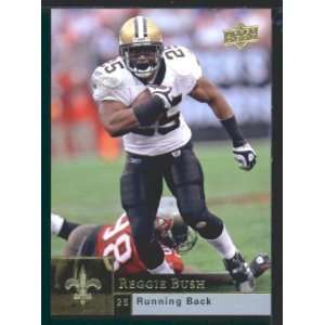 Reggie Bush   Saints   2009 Upper Deck NFL Football Trading Card in 
