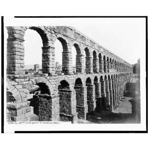  Segovia. Aqueducts,Roman,Spain 1860s,Laurent