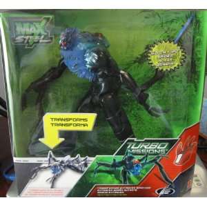    Max Steel   20 Deluxe Transforming Extroyer Arachnid Toys & Games