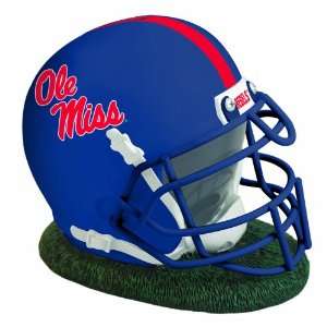  NCAA University of Mississippi Helmet Shaped Bank Sports 