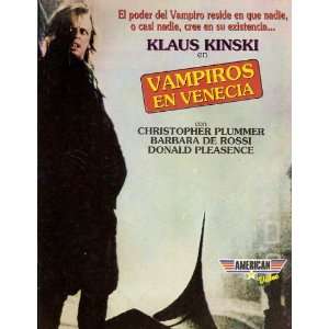  Vampire in Venice Poster Movie Argentine 27x40