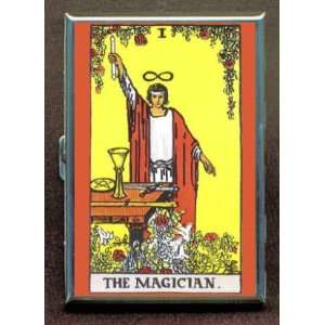 THE MAGICIAN TAROT CARD ID Holder, Cigarette Case or Wallet MADE IN 