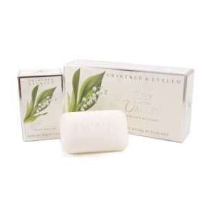  Crabtree & Evelyn   Lily of the Valley 3 Soap Set Beauty
