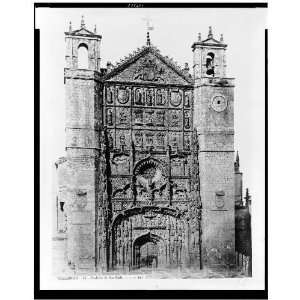  Valladolid. Fachada de San Pablo / J. Laurent 1860