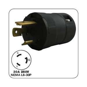    HUBBELL HBL2621VBK AC Plug NEMA L6 30 Male Valise