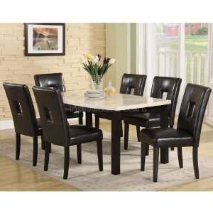 Homelegance Archstone Dining Room Set with Two Chair Options 3270 60 