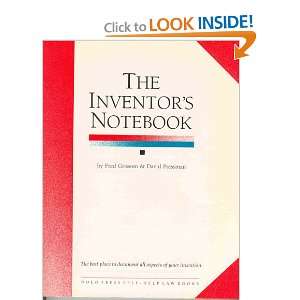  The Inventors Notebook fred and Pressman, David Grissom Books