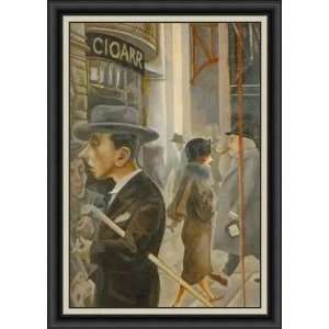    Street Scene by George Grosz   Framed Artwork