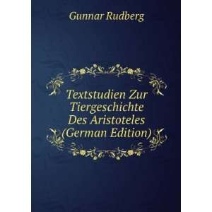   Aristoteles (German Edition) (9785877854772) Gunnar Rudberg Books