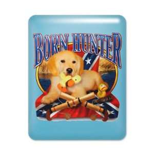   iPad Case Light Blue Born Hunter Yellow Lab Labrador 