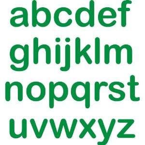  Alphabet Arial Rounded Lowercase Letterset Removable Wall 