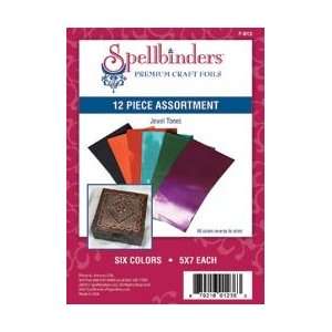    Spellbinders Craft Foil 5X7 12/Pkg Jewel Tones