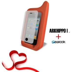  ArkHippo 1 iPhone 4 Case Orange and REALOOK Apple iPhone 4 