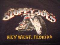 SLOPPY JOES BAR KEY WEST, FLORIDA BIKE REALLY COOL SHIRT POCKET 