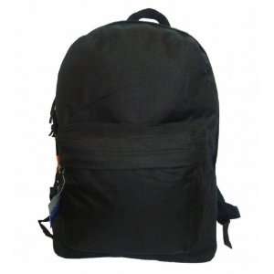 16 Basic School Backpack Day Pack   Black Case Pack 40 