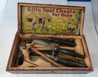   Tool Chests for Boys Mft by American Manufacturing Concern  