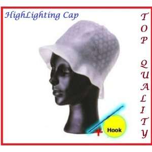   Hairdressing Silicone Highlighting Cap & Hook Top Quality Silicone