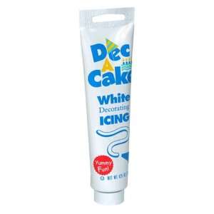 Dec A Cake Ice A Cake White, 6 Count, 4.25 Ounce Tube  