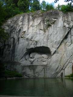 The Lion Monument (German Löwendenkmal), or the Lion ofLucerne, is a 