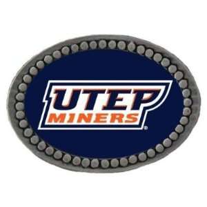  Set of 2 Texas (El Paso) Miners (UTEP) Team Logo Lapel Pin 