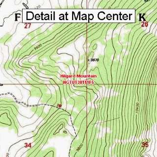   Map   Hilgard Mountain, Utah (Folded/Waterproof)