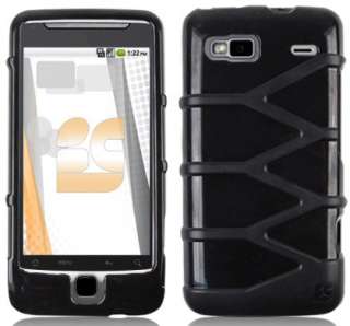 BLACK INFUZE HARD CASE COVER FOR TMOBILE HTC G2 PHONE  