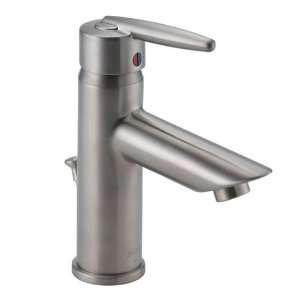  Delta 585 SSMPU Grail Single Handle Bathroom Sink Lavatory 